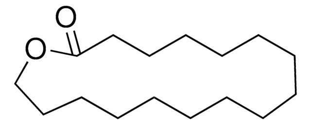 16-Hexadecanolide certified reference material, TraceCERT&#174;, Manufactured by: Sigma-Aldrich Production GmbH, Switzerland