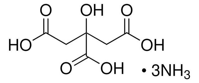 柠檬酸三铵 &#8805;97% (titration)