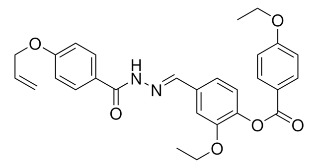 4-(2-(4-(ALLYLOXY)BENZOYL)CARBOHYDRAZONOYL)-2-ETHOXYPHENYL 4-ETHOXYBENZOATE AldrichCPR