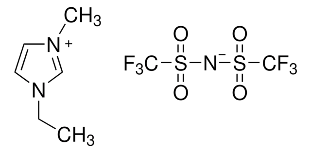 1-乙基-3-甲基咪唑啉双(三氟甲基磺酰基)亚胺 &#8805;99%, H2O &#8804;500&#160;ppm