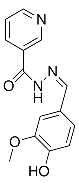 NICOTINIC (4-HYDROXY-3-METHOXYBENZYLIDENE)HYDRAZIDE AldrichCPR