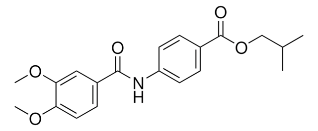 4-(3,4-DIMETHOXY-BENZOYLAMINO)-BENZOIC ACID ISOBUTYL ESTER AldrichCPR