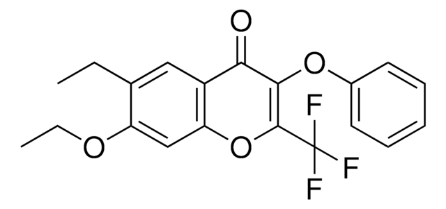 7-ETHOXY-6-ETHYL-3-PHENOXY-2-TRIFLUOROMETHYL-CHROMEN-4-ONE AldrichCPR