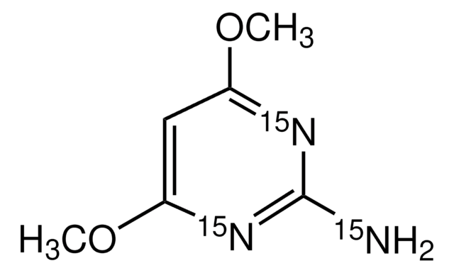 2-氨基-15N-4,6-二甲氧基嘧啶-15N2 99 atom % 15N, 97% (CP)