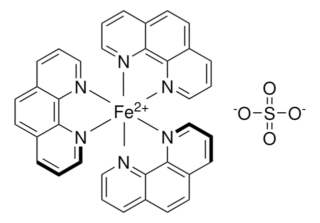 Ferroin indicator solution 0.1&#160;wt. % in H2O