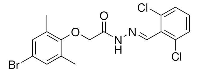 2-(4-BR-2,6-DIMETHYL-PHENOXY)-ACETIC ACID (2,6-DICHLORO-BENZYLIDENE)-HYDRAZIDE AldrichCPR