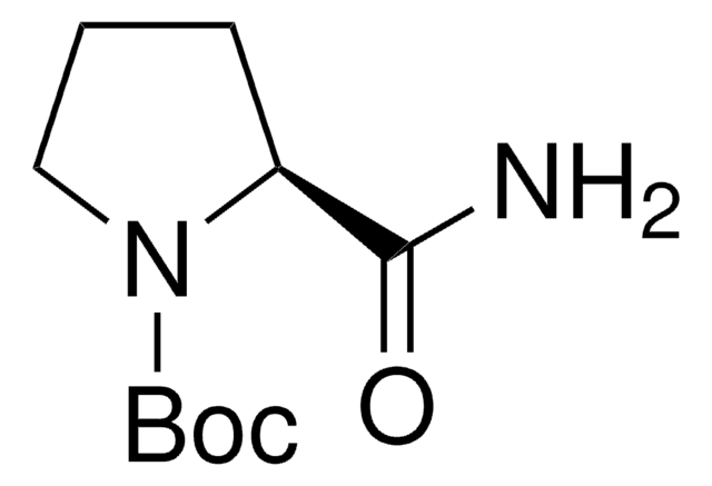 (2R)-2-氨甲酰基吡咯烷-1-甲酸叔丁酯 97%