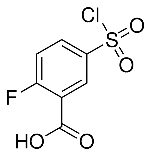 5-(chlorosulfonyl)-2-fluorobenzoic acid AldrichCPR