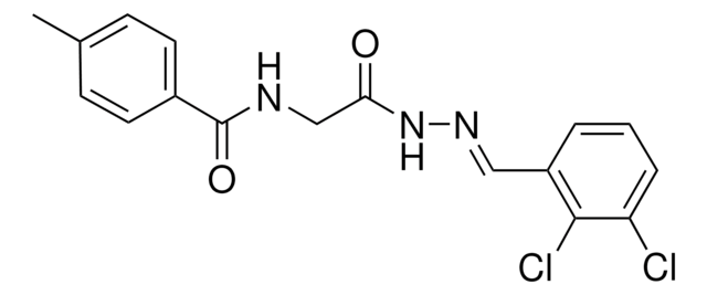 N-(2-(2-(2,3-DICHLOROBENZYLIDENE)HYDRAZINO)-2-OXOETHYL)-4-METHYLBENZAMIDE AldrichCPR