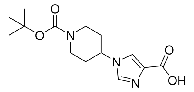1-[1-(tert-Butoxycarbonyl)-4-piperidinyl]-1H-imidazole-4-carboxylic acid AldrichCPR
