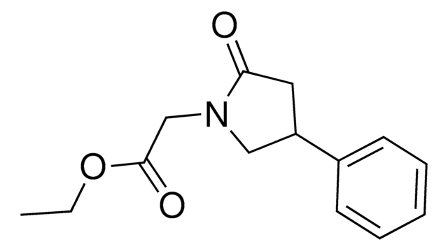 ethyl (2-oxo-4-phenyl-1-pyrrolidinyl)acetate AldrichCPR