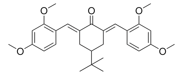 4-TERT-BUTYL-2,6-BIS(2,4-DIMETHOXYBENZYLIDENE)CYCLOHEXANONE AldrichCPR