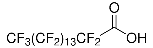 Perfluorohexadecanoic acid certified reference material, TraceCERT®, Manufactured by: Sigma-Aldrich Production GmbH, Switzerland