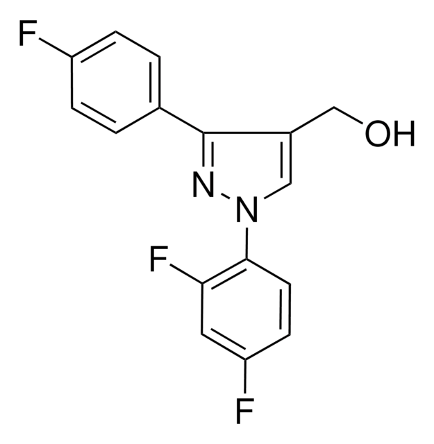 (1-(2,4-DIFLUOROPHENYL)-3-(4-FLUOROPHENYL)-1H-PYRAZOL-4-YL)METHANOL AldrichCPR