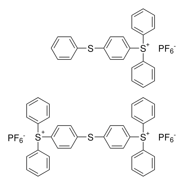 Triarylsulfonium hexafluorophosphate salts, mixed 50% in propylene carbonate