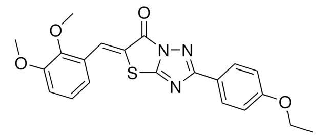 (5Z)-5-(2,3-DIMETHOXYBENZYLIDENE)-2-(4-ETHOXYPHENYL)[1,3]THIAZOLO[3,2-B][1,2,4]TRIAZOL-6(5H)-ONE AldrichCPR