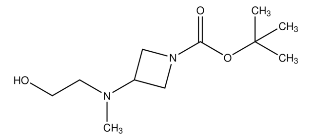 tert-Butyl 3-[(2-hydroxyethyl)(methyl)amino]-1-azetidinecarboxylate AldrichCPR