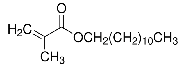 Lauryl methacrylate contains 500&#160;ppm MEHQ as inhibitor, 96%