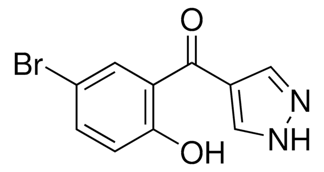 (5-Bromo-2-hydroxyphenyl)(1H-pyrazol-4-yl)methanone AldrichCPR