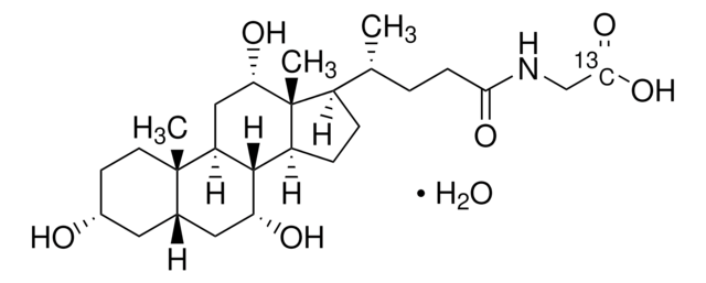 甘氨胆酸-(甘氨酸-1-13C) 一水合物 99 atom % 13C