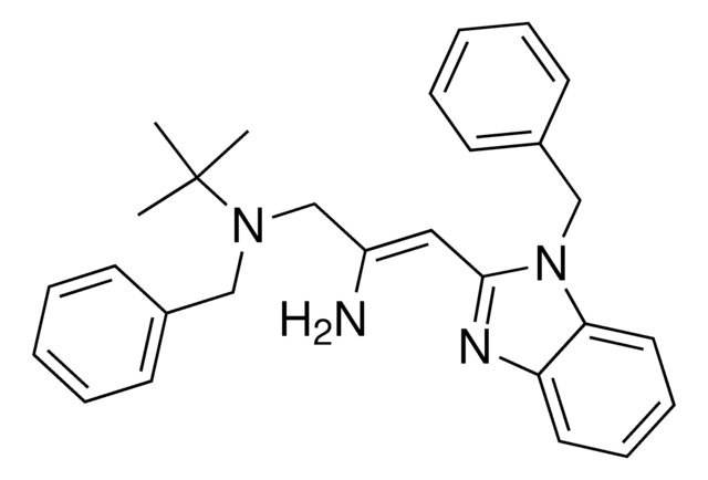 (2Z)-N(1)-benzyl-3-(1-benzyl-1H-benzimidazol-2-yl)-N(1)-(tert-butyl)-2-propene-1,2-diamine AldrichCPR