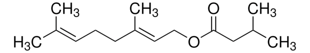 Geranyl isovalerate &#8805;95%, stabilized, FG