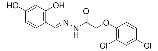 2-(2,4-DICHLOROPHENOXY)-N'-(2,4-DIHYDROXYBENZYLIDENE)ACETOHYDRAZIDE AldrichCPR