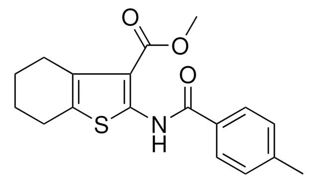 2-(4-ME-BENZOYLAMINO)-4,5,6,7-4H-BENZO(B)THIOPHENE-3-CARBOXYLIC ACID ME ESTER AldrichCPR