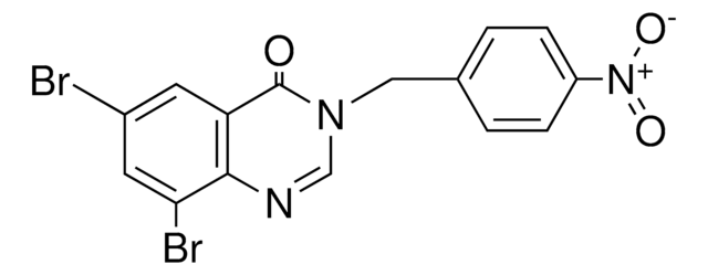 6,8-DIBROMO-3-(4-NITRO-BENZYL)-3H-QUINAZOLIN-4-ONE AldrichCPR