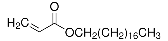 丙烯酸十八酯 contains 200&#160;ppm monomethyl ether hydroquinone as inhibitor, 97%