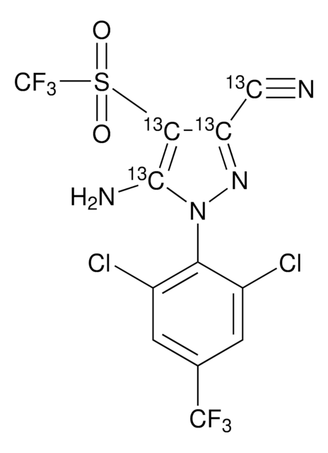Fipronil-(pyrazole-13C3, cyano-13C) sulfone PESTANAL&#174;, analytical standard