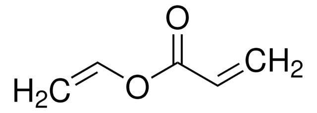 Vinyl acrylate contains &lt;600&#160;ppm MEHQ as inhibitor