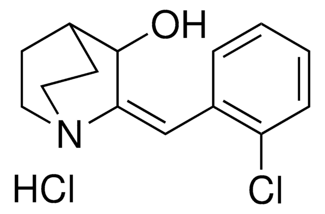 2-(2-CHLOROBENZYLIDENE)QUINUCLIDIN-3-OL HYDROCHLORIDE AldrichCPR