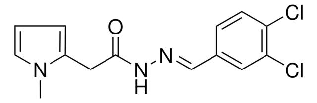 N'-(3,4-DICHLOROBENZYLIDENE)-2-(1-METHYL-1H-PYRROL-2-YL)ACETOHYDRAZIDE AldrichCPR