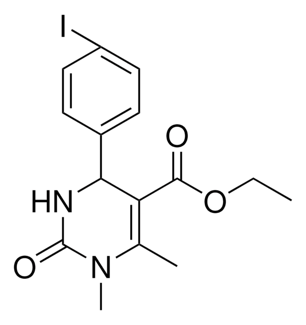 4-(4-I-PH)-1,6-DIMETHYL-2-OXO-1,2,3,4-4H-PYRIMIDINE-5-CARBOXYLIC ACID ET ESTER AldrichCPR