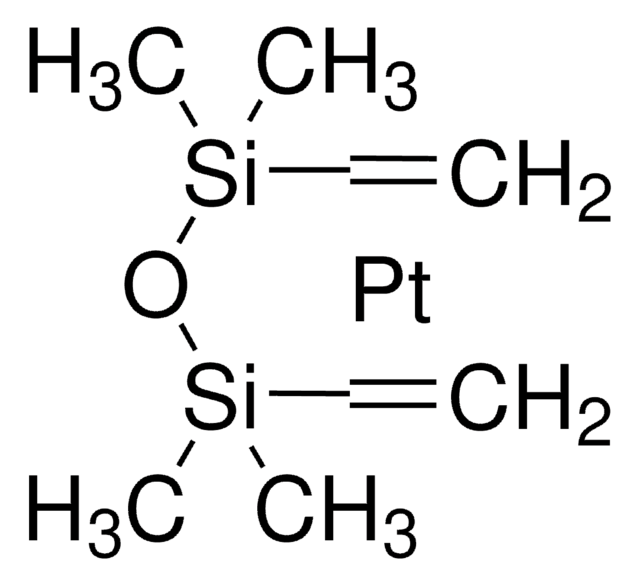 Platinum(0)-1,3-divinyl-1,1,3,3-tetramethyldisiloxane complex solution in xylene, Pt ~2&#160;%
