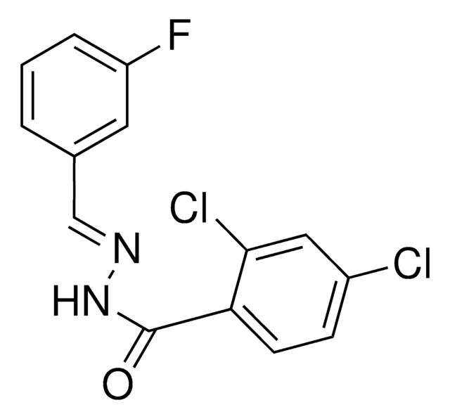 2,4-DICHLOROBENZOIC (3-FLUOROBENZYLIDENE)HYDRAZIDE AldrichCPR