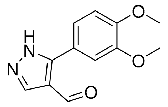 5-(3,4-Dimethoxyphenyl)-1H-pyrazole-4-carbaldehyde AldrichCPR