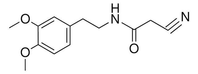 2-CYANO-N-(2-(3,4-DIMETHOXY-PHENYL)-ETHYL)-ACETAMIDE AldrichCPR