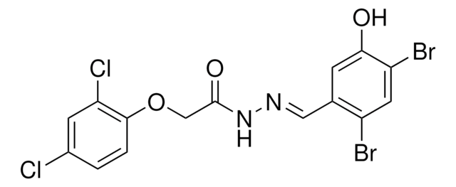 2-(2,4-DICHLORO-PHENOXY)-ACETIC ACID (2,4-DIBROMO-5-HO-BENZYLIDENE)-HYDRAZIDE AldrichCPR