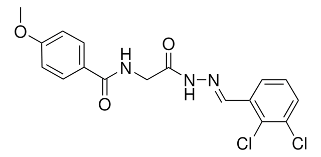 N-(2-(2-(2,3-DICHLOROBENZYLIDENE)HYDRAZINO)-2-OXOETHYL)-4-METHOXYBENZAMIDE AldrichCPR