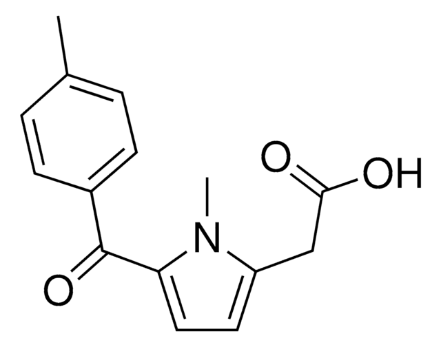 [1-methyl-5-(4-methylbenzoyl)-1H-pyrrol-2-yl]acetic acid AldrichCPR