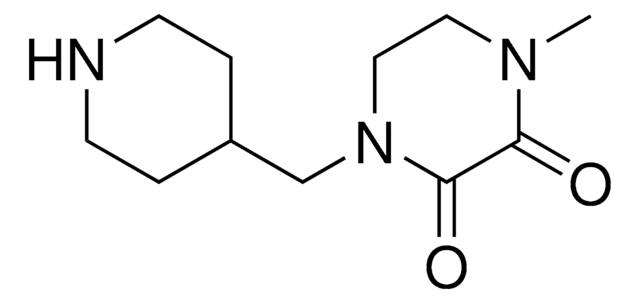 1-Methyl-4-(4-piperidinylmethyl)-2,3-piperazinedione AldrichCPR