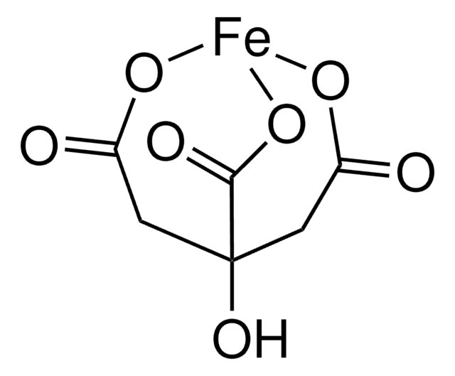 柠檬酸三铁（III） 一水合物 18-20% Fe basis (T)