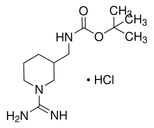 tert-Butyl ((1-carbamimidoylpiperidin-3-yl)methyl)carbamate hydrochloride AldrichCPR