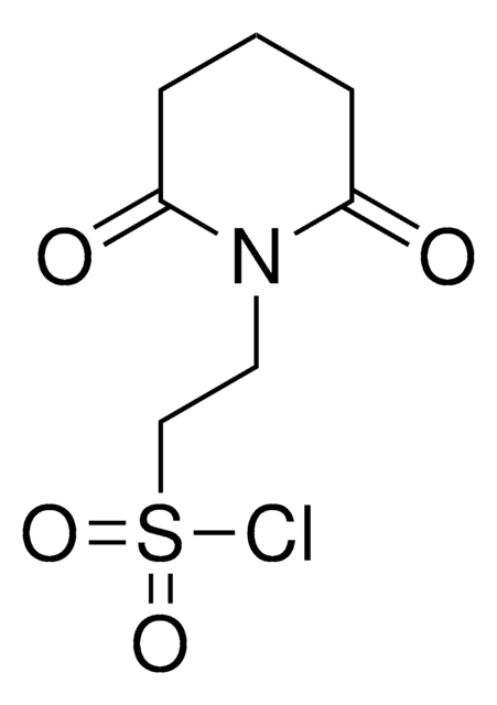 2-(2,6-Dioxo-1-piperidinyl)ethanesulfonyl chloride AldrichCPR