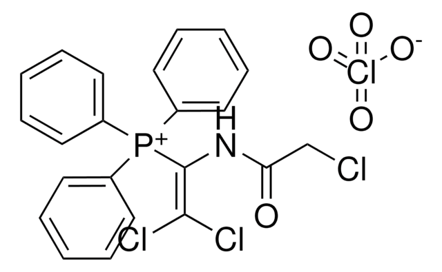 (2,2-DICHLORO-1-((CHLOROACETYL)AMINO)VINYL)(TRIPHENYL)PHOSPHONIUM PERCHLORATE AldrichCPR
