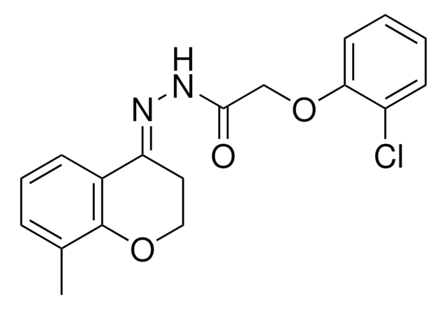 2-(2-CHLOROPHENOXY)-N'-[8-METHYL-2,3-DIHYDRO-4H-CHROMEN-4-YLIDENE]ACETOHYDRAZIDE AldrichCPR