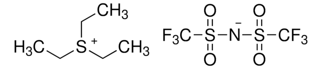 三乙基锍双(三氟甲基磺酰)亚胺 for electrochemistry, &#8805;95.0% (qNMR)