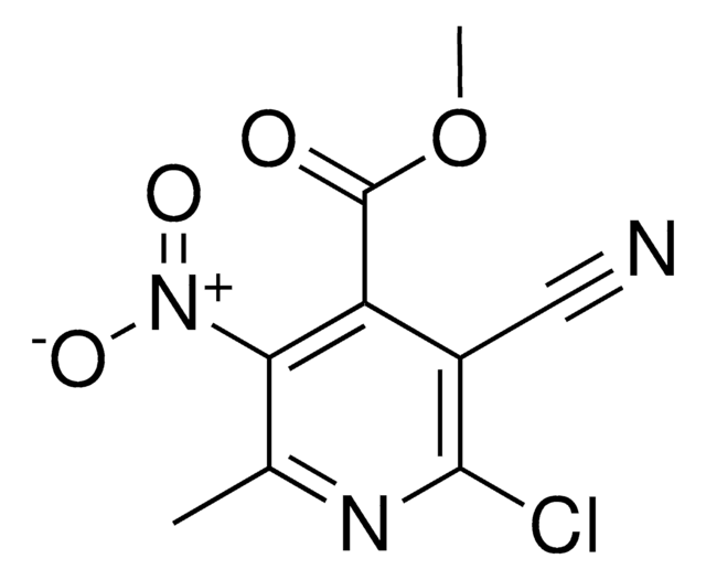 methyl 2-chloro-3-cyano-6-methyl-5-nitroisonicotinate AldrichCPR